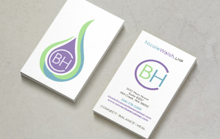 Connect Balance Heal business card